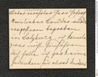 Nachlass Franz Steindachner, Korrespondenz-Karte von L. Weckbecker an Franz Steindachner, Inv.Nr. 578.03, Seite 1